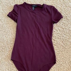 Short sleeve bodysuit